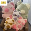 Plush Dolls AIXINI 60 90cm Dudu Meow Doodle Cat Cute Kitten Kawaii Plushie Toy Fluffy Animal Doll Birthday Gift Friends Stuffed 230705