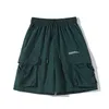 Shorts pour hommes Shorts pour hommes Style japonais Hip Hop Streetwear Large longueur au genou Cargo Pants Summer Big Size Male Trunks 230704