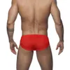 Roupa de banho masculina Shorts de natação de cor sólida Europeia Americana Moda Sexy Cintura Baixa Verão Praia Surf Biquíni Secagem Rápida 230705