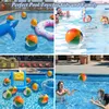 Ballon-Strandbälle, 12 Stück, 40,6 cm, aufblasbarer Ball für Kinder, Schwimmbadspielzeug, Partygeschenke, Dekorationen 230704