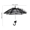 Parapluies Vintage couleur noire dentelle parapluie Parasol pour dame femmes mariage photographie décor accessoire dentelle parapluie décoration