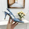 Luxury Women High Heel Dress Shoes Classics Pumps Super Heels Rhinestone Buckle Sandals Nude Black Patent Genuine Leather Ladies Luxury Wedding Shoes Size 35-42