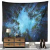 Tapestries Dome Cameras SepYue Starry Sky Psychedelic Hanging Natural Luxury Gouache Landscape Trippy Tapestry Art Home Wall Decor Room R230714