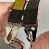 Schlüsselanhänger Offs Industrial Lanyard Langer Schlüsselbund Gelbes Nylonband Halfter Mode Lage Anhänger Unisex Marke Designer Geschnitzte Legierungsschnalle D3592397 OPWN