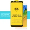 Displayschutzfolie 9D Huawei gehärtetes Glas Full Cover gebogene Kantenfolie für P30 Lite P20 Pro Mate 20 Y6 Y7 Y9 Honor V20 8A 8S mit OPP-VERPACKUNG