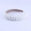 Pinces à cheveux mode personnalité Double rangée perle cristal bandeau dames bal défilé rue tir cadeau mariée 817