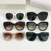 Fashion Designer Sunglasses Big Frame Square Eyeglasses Black Green Polarized Lens Women Sunglasses Top Quality Lady Dress Glasses with Box