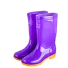 Women MidCalf Boot Ladies Waterproof Rubber Knee Outdoor Shoes Female Winter Warm High Quality Rain Boots Q12168938423