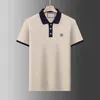 2023 roupas de marca de verão grife camisas polo masculinas polo casual moda cobra abelha impressão bordado t camisa polo masculina de rua alta M-3XL