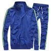 Herrjackor Herrset Sportkläder Höst 2-delade set Sportkostym Herr Jacka Byxor Sweatsuit Man Jogging Sporting Träning Träningsoverall Herr 230705