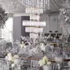 Decoration Wedding decoration mental flower vase Centerpieces For Wedding Wedding Center pieces for Tables Versatile Metal Flower Arrangement