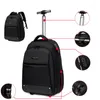Maletas de viaje para hombre, mochila con ruedas, bolsa con ruedas de gran capacidad, bolsas de equipaje para ordenador portátil de negocios
