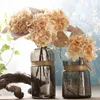 Decorative Flowers Artificial European Hydrangea Fake Wedding Party Decorations Apartment Room Furniture Decoration