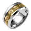 Band Rings Stainless Steel Men S Skeleton Skl Titanium 3 Colors Male Fashion Ring For Man Jewelry Drop Delivery Dh9Mn