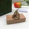 デザイナーブランドジュエリーリングレディングレディングゴールドシルバーメッキ銅指調整可能リング女性ラブチャームウェディングサプライラグジュアリーアクセサリーGR-023