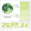 Шторы светящиеся 3d наклейки на стену с луной и звездами светятся в темноте наклейки с единорогом для детской комнаты детская спальня потолок наклейки для домашнего декора