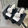 Designer Fashion Dress Shoes Women's Leather High Heel Letter flower Work Travel Leisure Flat Shoes