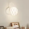 Candeeiro de Parede Acrílico Quarto Sala de Estar Iluminação de Fundo Moderno Simples Homestay Escada Corredor Criatividade Luzes Led