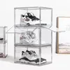 Sports Shoes Acrylic Storage Shoe Box Antioxidant Shoe Cabinet Transparent Shoes Storage Aufbewahrungsbox Storage Shoe Wall L230705