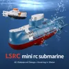 Bateaux électriques / RC Lsrc Rc Boat Mini Rc Submarine 0.1M / s Vitesse Sous-marine Télécommande Bateau Étanche Jouets De Plein Air Cadeau De Fête Des Enfants 230705