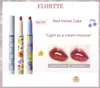 Rouge à lèvres FLORTTE Marque Chanceux Fleur Rouge À Lèvres Crayon Crayon À Lèvres Velours Rouge À Lèvres Soyeux Doux Brume Riche Couleur Rendu Femmes Beauté Cosmétiques 230705