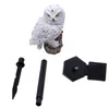 Garden Decorations 1Pc Waterproof Solar Power LED Light Path Yard Lawn Owl Animal Ornament Lamp Outdoor Decor Statues 230704