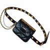 Designer Lady taille sacs classique lettre mode Fanny Pack chaîne ceinture porte-monnaie femmes épaule sac à bandoulière