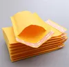 NOUVEAU 100PCS / Lots Bubble Mailers Enveloppes Packaging Packaging Sacs Sacs Kraft Bubble Mailing Enveloppe Sacs JL1451