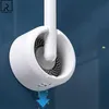 Curtains Rotating Head Toilet Brush Silicone Toilet Cleaner Wall Mounted Cleaning Tools Floor Bathtub Bathroom Scrubber Wc Accessories