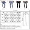 Jeans Masculino Preto Jeans Skinny Jeans Rasgado Masculino NOVO Casual Hole Summer Street Hip Hop Slim Calça Denim Moda Homem Calça Corredora X0621 Z230706