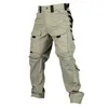 Pantalons pour hommes Pantalons tactiques Hommes Pantalon cargo extérieur multi-poches Pantalon de combat militaire Pantalon de travail de randonnée pour hommes résistant à l'usure Homme 230705