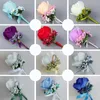 Fleurs décoratives mariage broche artificielle unique Rose jupe cérémonie marié homme demoiselle d'honneur costume décoration