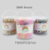 3D Buzzles Yantjouet 7000pcs Lot 5mm Beads 20Colors Kids S Toys Iron for Kids Hama Diy Fuse Gift 230704