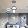 Plafonniers chambre d'enfants lampe d'avion moderne minimaliste nordique Led chambre principale lampes créatives confortables et romantiques