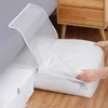 Rectangle Storage Bag Under Bed Closet Clothes Shoes Duvet Organizer Box Home Container Pvc Waterproof Dust Cover for Cloths L230705