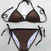 2023 Styles Mode Femme Multi Maillots De Bain Femmes Lettres Bikinis Designer Maillots De Bain Imprimer Été Sexy Haute Qualité Lady Baignade