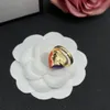 Designer Branded Jewelry Rings Womens Gold Silver Plated Copper Finger Adjustable Ring Women Love Charms Wedding Supplies Luxury Accessories GR-027