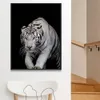 Stitch DIY 5D Diamond Målning 3D Animal Tiger Diamond Art Cross Sats