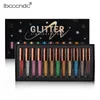 Ombretto/Liner Combinazione 12 Pz/lotto Glitter Eyeliner Liquido Paillettes Luccichio Metallico Perlescente Eye Liner Ombretto Trucco Cosmetico Impermeabile 230705