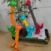 Tubos pop brinquedo girafa dinossauro fidget tubos sensoriais quebra-cabeça brinquedos criança sensorial imaginativo jogo criativo conectar tubos de estiramento brinquedo de descompressão