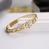 Luxury Brand Gold Evil Eye Bangle Bracelet Titanium Steel Jewelry for Women Gift