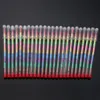 Other Event Party Supplies 24pcs/lot Swap Point Drawing Crayons DIY Crayon Pencil Drawing Pencil Set for Kid Children Party Loot Bag Fillers Party Supplies 230704