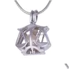 Médaillons 12 Constellation Perle Cage Médaillon Pendentifs Sans Chaîne Diy Wish Love Collier Signes Du Zodiaque Charme Montages Bijoux Drop D Dhgkl