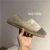 Luxus Casual Frauen Schuhe Espadrilles Sommer Designer Damen Flache Strand Halbe Hausschuhe Mode Frau Faulenzer Fischer Leinwand Schuh Größe 35-42