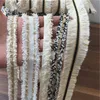 Rock 5yds Vielzahl von exquisiten reinen Baumwolle Fransen Spitze Beige Farbe Kleidung Mantel Seitenmanschetten Rock Hose Spitze Zubehör Z1492