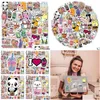 Gift Wrap 50Pcs Bubble Tea Kawaii Sticker For Notebooks Stationery Laptop Notepad Siutcase Scrapbooking Material Cute Stickers Drop Dhcuz