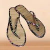 Sandaal Sandalen Maat 8 Goud Dames Stro Mat Slippers Casual Slippers Rotan Gras Home Fashion Dude voor Vrouwen 230704