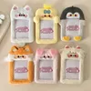 Visitkortsfiler MINKYS Kawaii Animal Soft Plysch 3 tum Kpop Pocard Hållare Po Bag Pendel School Stationery 230705