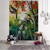 Arazzi Arazzo decorativo Decorazioni per la casa Arazzo Fiore cinese Uccello Paesaggio Arazzo decorativo R230710