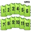 Bolas 6PCS 12PCS Adultos Camisetas de fútbol Camiseta Uniforme de fútbol Equipo de baloncesto Jersey Entrenamiento Numerado Práctica Deportes Chaleco 230705